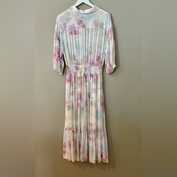 Z Supply Watercolor Floral Maxi Dress Size Medium - Picture 5 of 7